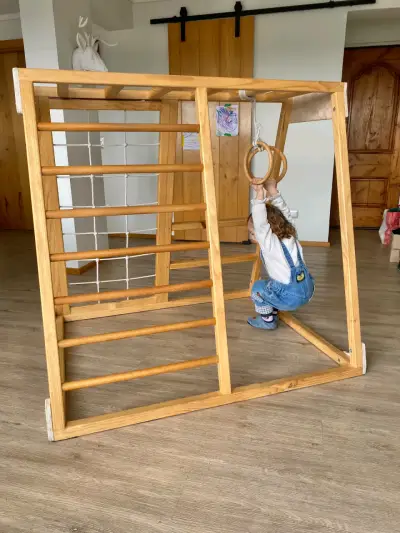 Juego infantil escalable de madera - miniatura 1