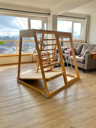 Juego infantil escalable de madera - miniatura 2