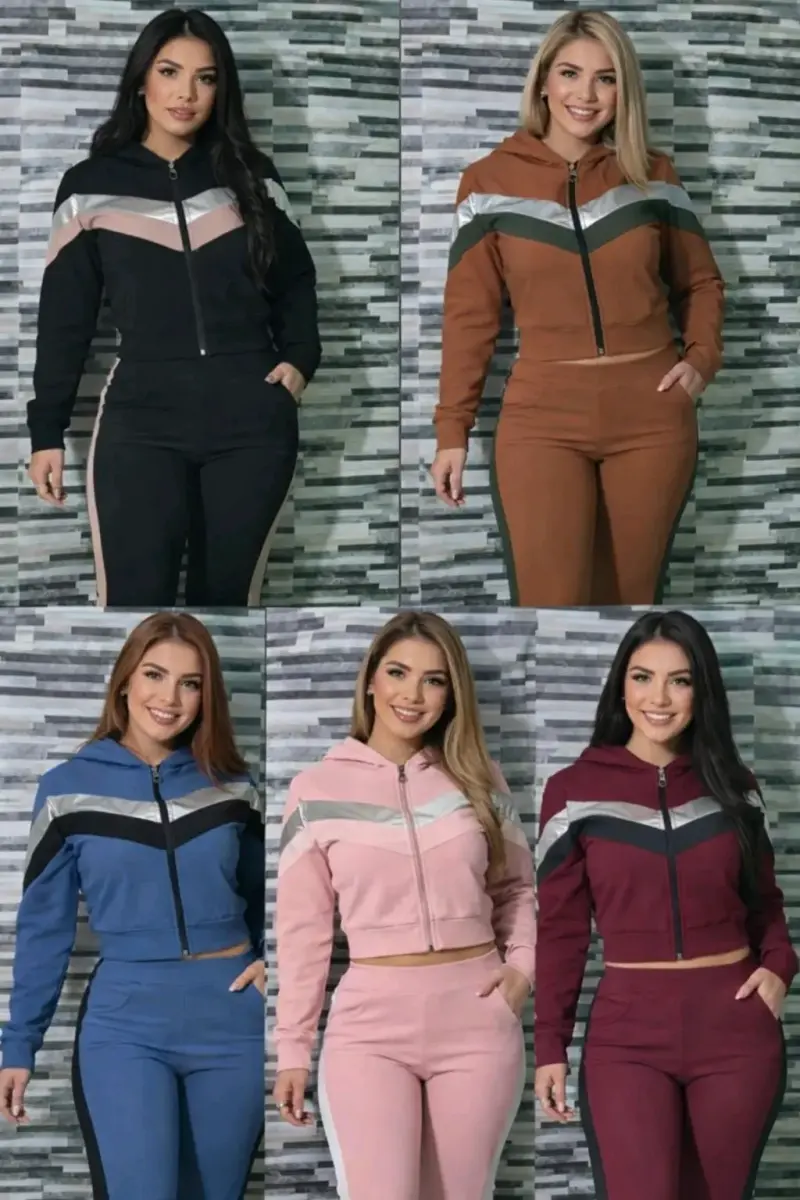 Conjunto deportivo para mujer en varios colores