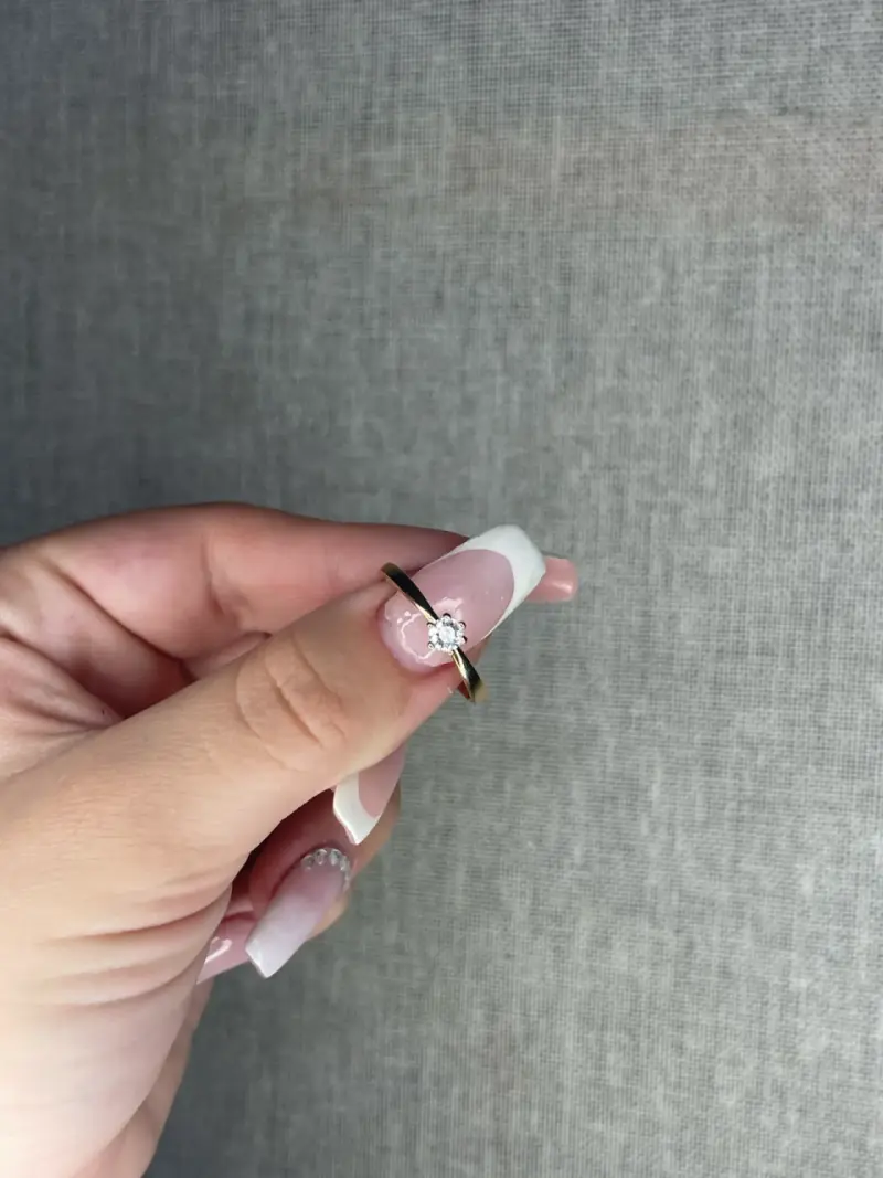 Anillo enchapado en oro 18k - 3