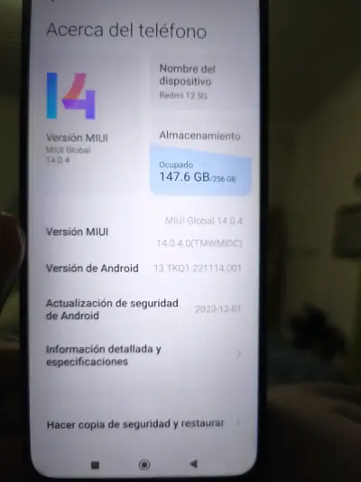 Xiaomi Redmi 12 5G 256GB celeste - miniatura 3