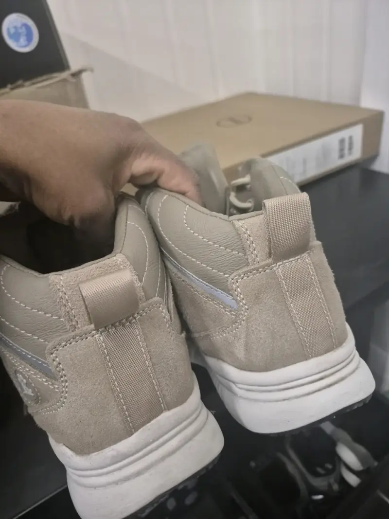 Zapatos  seguridad beige para mujer - 3