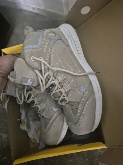 Zapatos  seguridad beige para mujer - miniatura 5