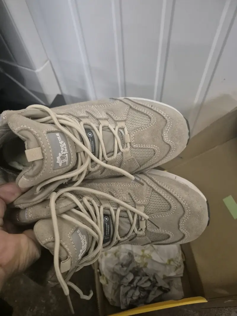 Zapatos  seguridad beige para mujer - 6