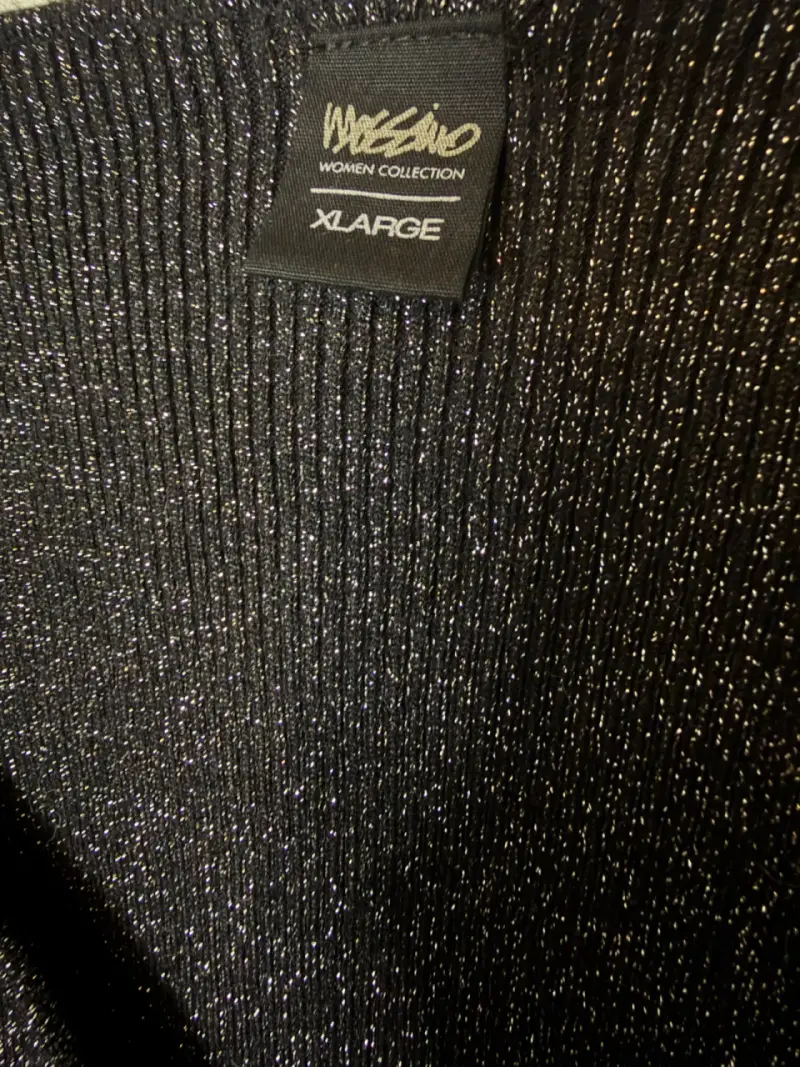 Suéter negro brillante Mossimo - 5