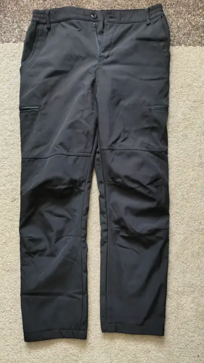 Pantalones outdoor negros para hombre talla XL - miniatura 2