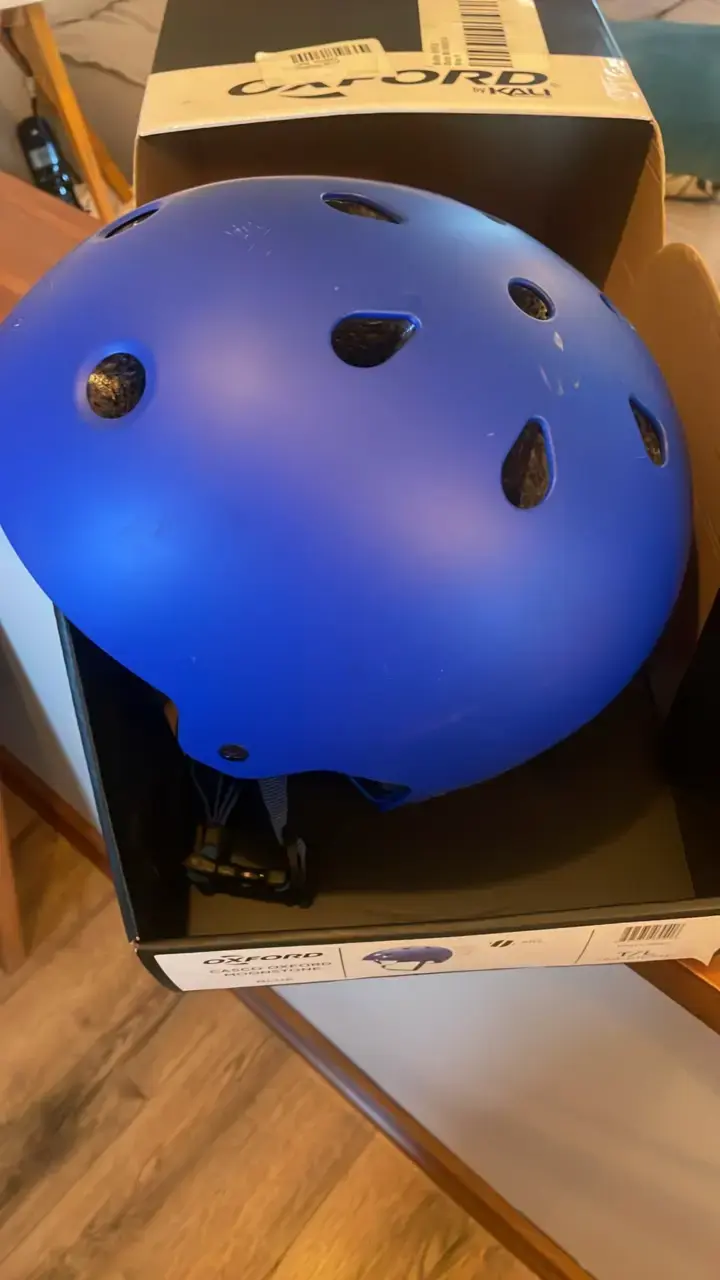 Casco Oxford Moonstone azul para ciclismo - 2