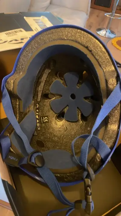 Casco Oxford Moonstone azul para ciclismo - miniatura 3