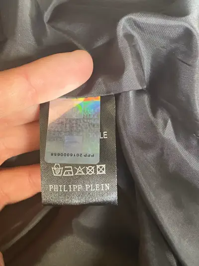 Chaqueta de cuero Philipp Plein Rojo - miniatura 5