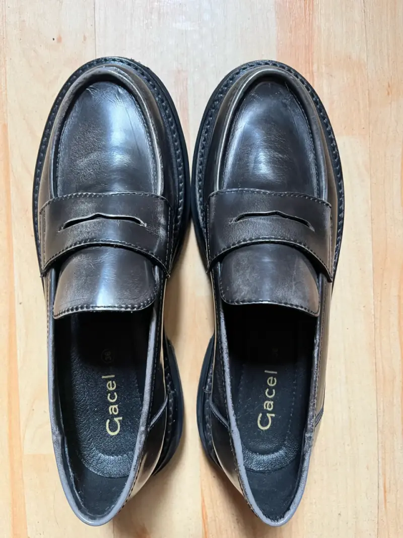 Mocasines Eve Color Acero - Talla 36 - 2