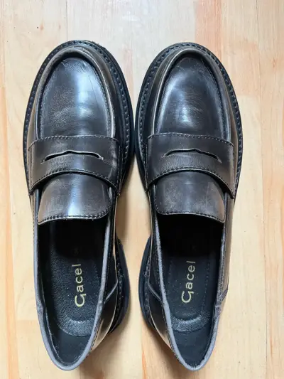 Mocasines Eve Color Acero - Talla 36 - miniatura 2