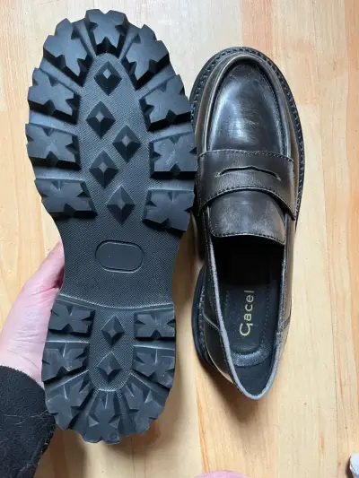 Mocasines Eve Color Acero - Talla 36 - miniatura 4