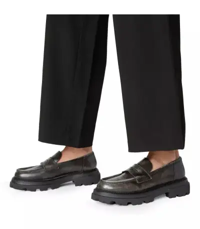 Mocasines Eve Color Acero - Talla 36 - miniatura 6