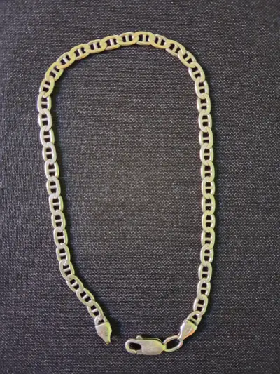 Cadena de plata italiana 925 para hombre - miniatura 1