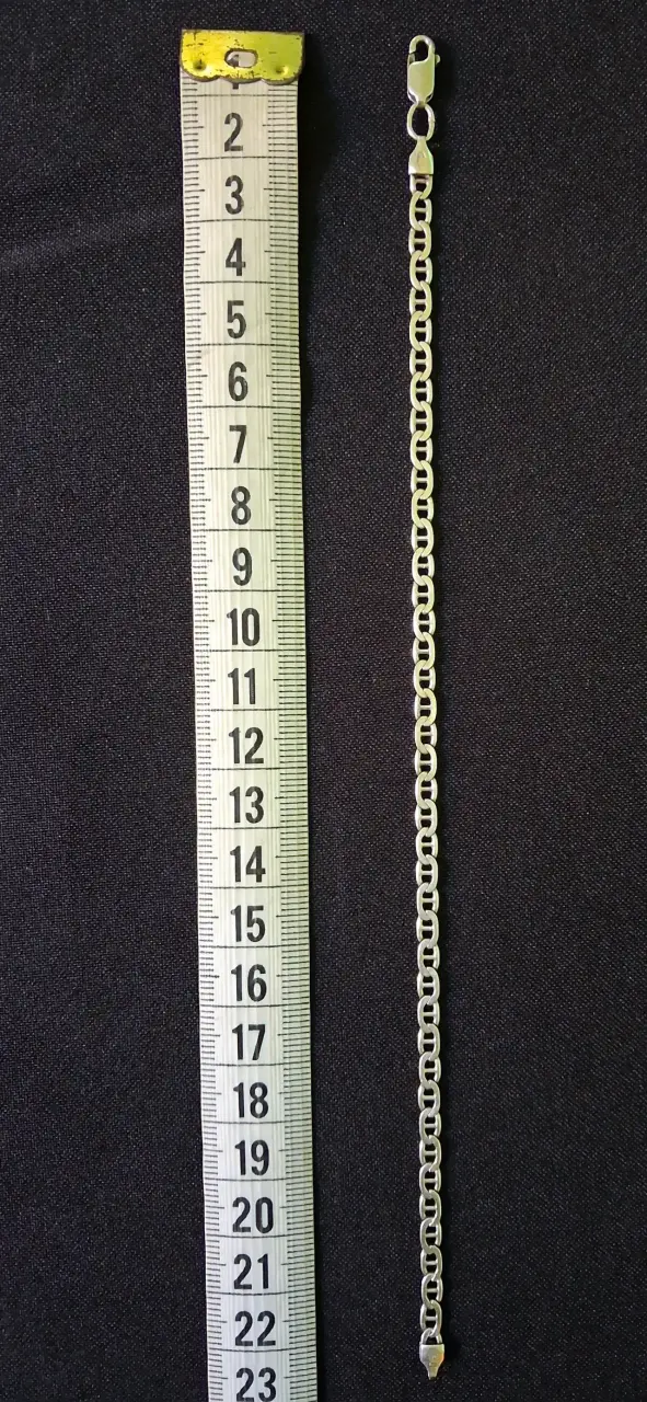 Cadena de plata italiana 925 para hombre - 3