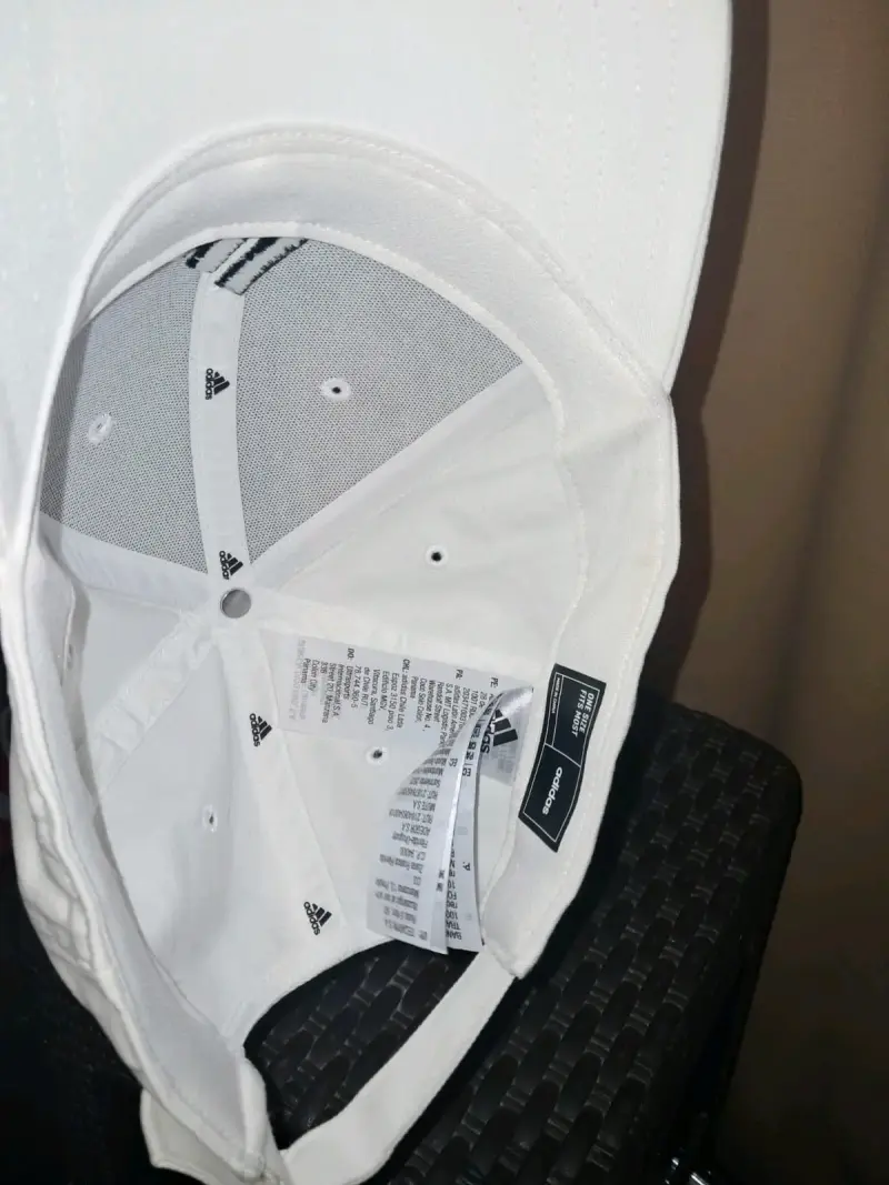 Gorra blanca Adidas nueva - 6