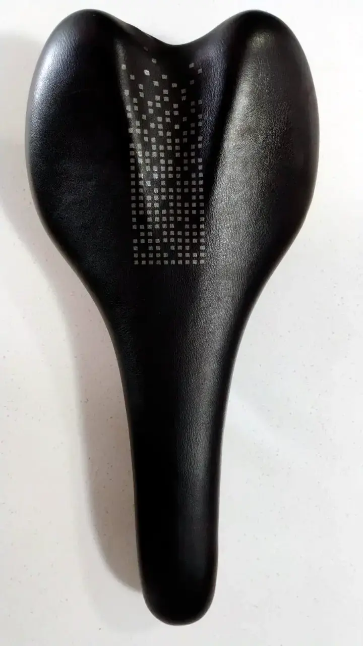 Asiento de bicicleta ergonómico negro Vader - 1