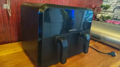Freidora de Aire Dual Aiwa Negra - miniatura 3