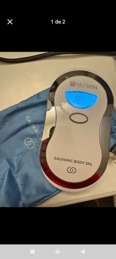 Dispositivo Galvánico Corporal Nu Skin para Tonificación - miniatura 2