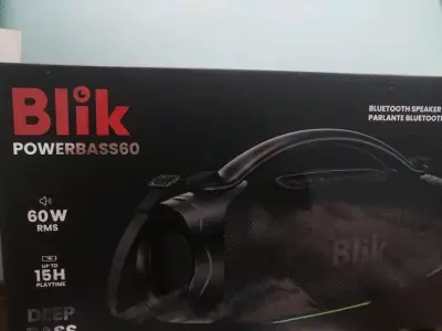 Parlante Bluetooth Blik Powerbass60 Negro 60W - miniatura 2