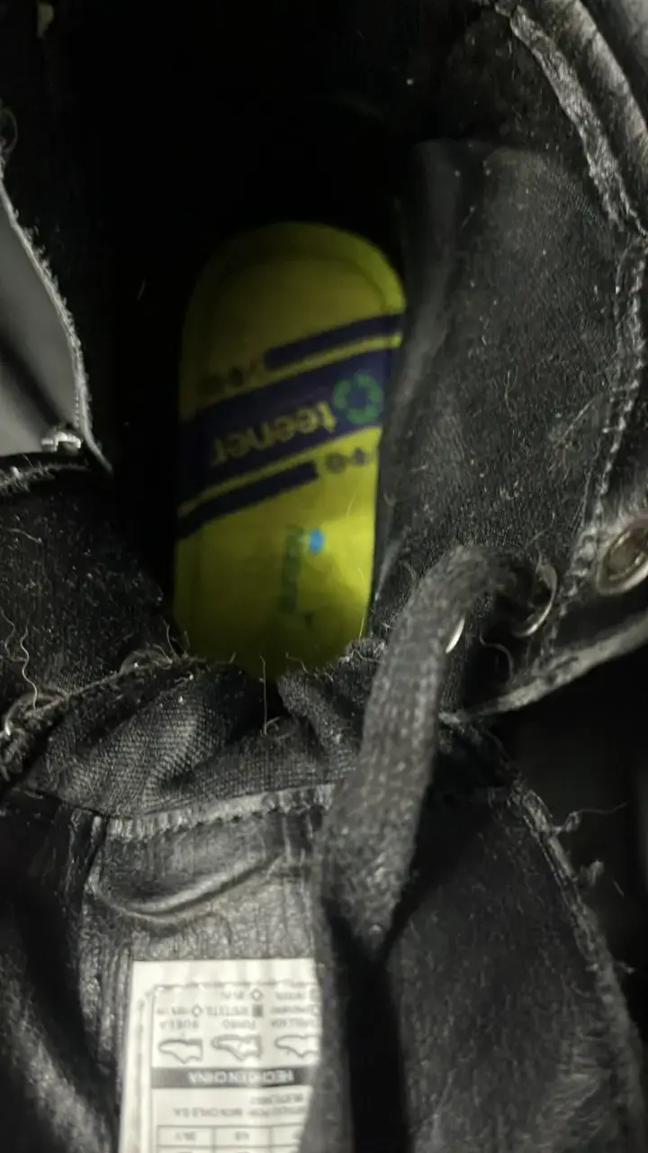 Botas negras de cuero para mujer Teener - 2