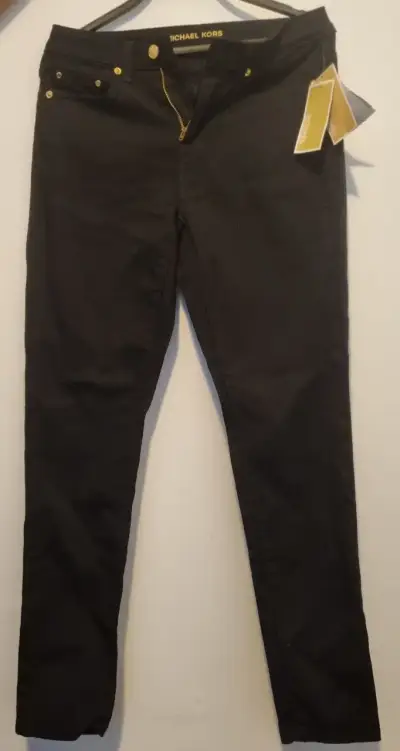Pantalones negros Michael Kors para mujer - miniatura 2