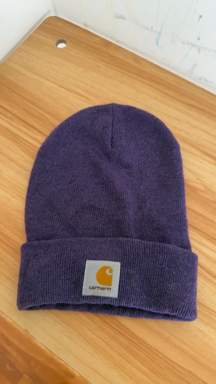 Gorro de lana morado Carhartt - 3