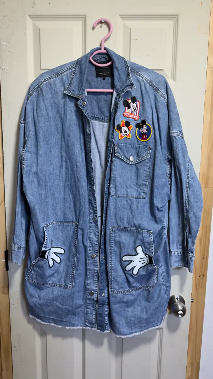 Chaqueta de mezclilla Mickey Mouse Zara - 2