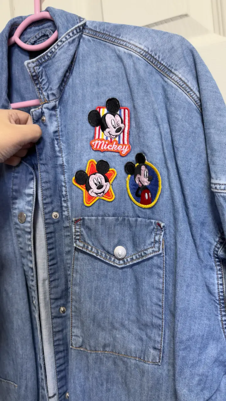 Chaqueta de mezclilla Mickey Mouse Zara - 4