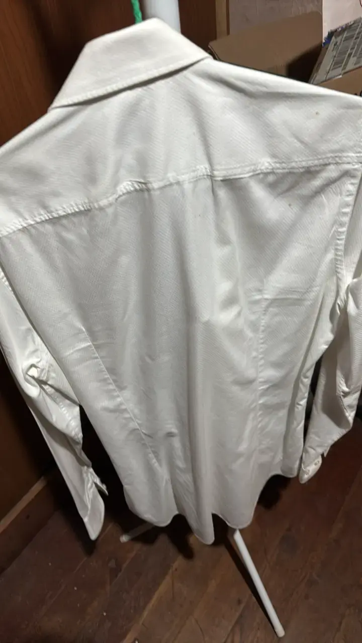 Camisa blanca de hombre Boss - 2