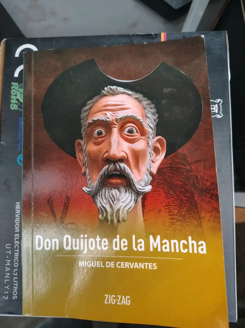 Libro Don Quijote de la Mancha Zig-Zag - 1