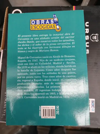 Libro Don Quijote de la Mancha Zig-Zag - miniatura 2
