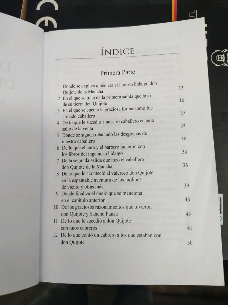 Libro Don Quijote de la Mancha Zig-Zag - 3