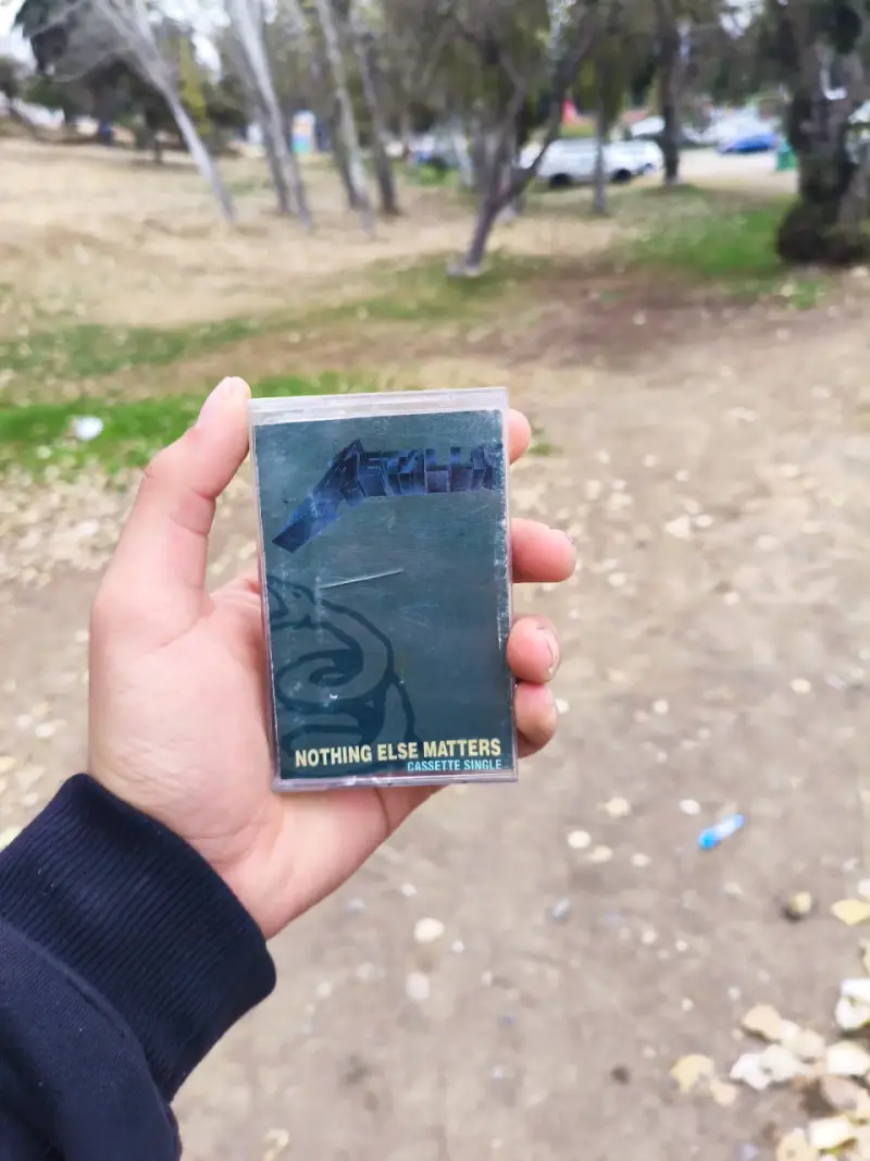 Cassette single de Metallica 'Nothing Else Matters