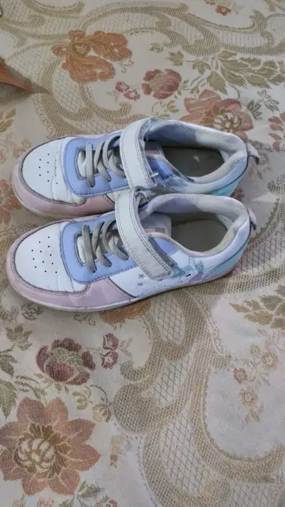 Zapatillas infantiles Yamp multicolor con velcro - miniatura 1