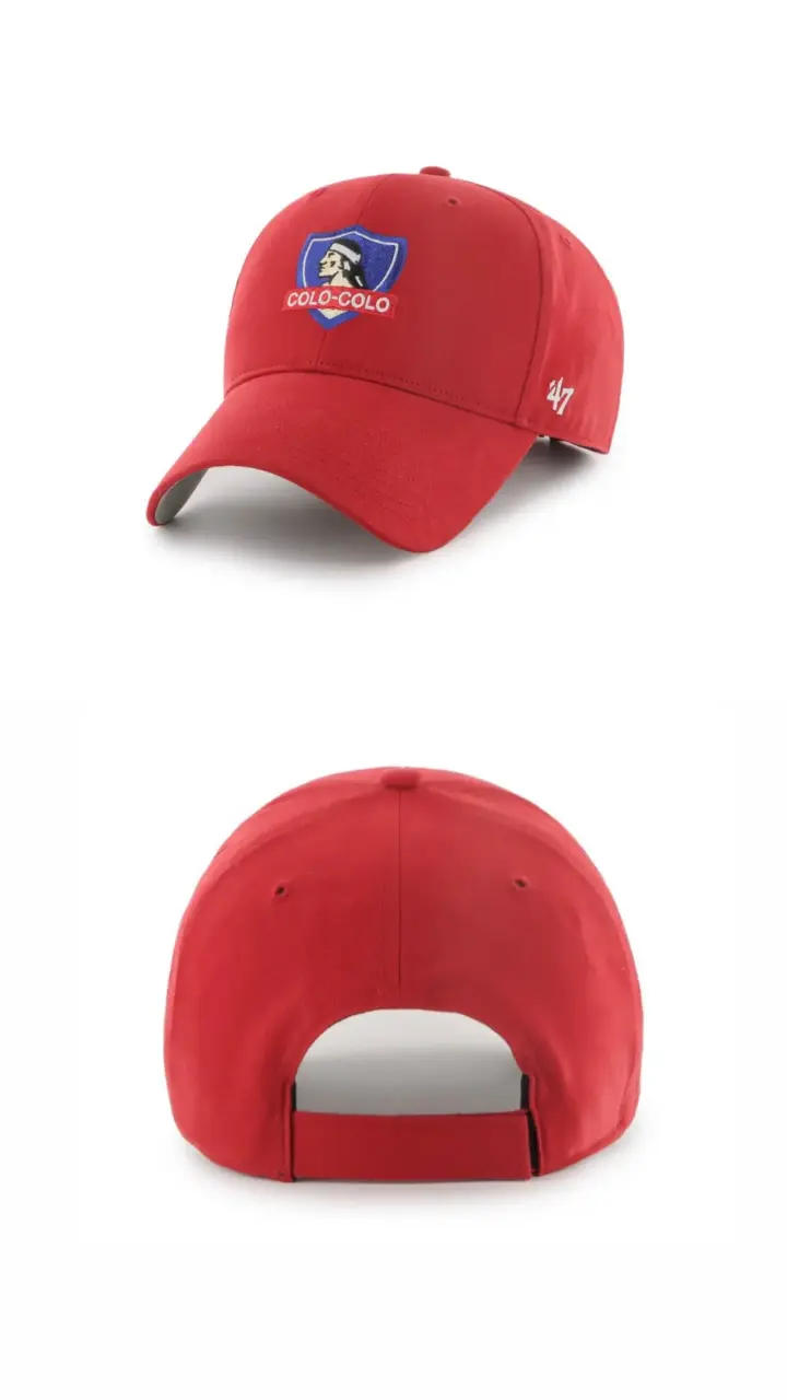 Gorra Colo-Colo Negra y Roja - 2
