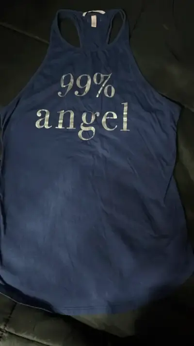 Polera sin mangas azul Victoria's Secret - miniatura 1