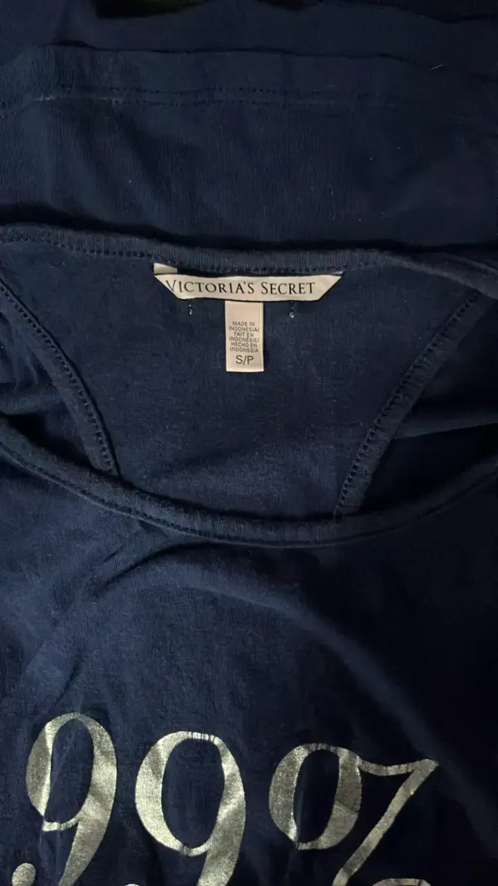 Polera sin mangas azul Victoria's Secret - 2