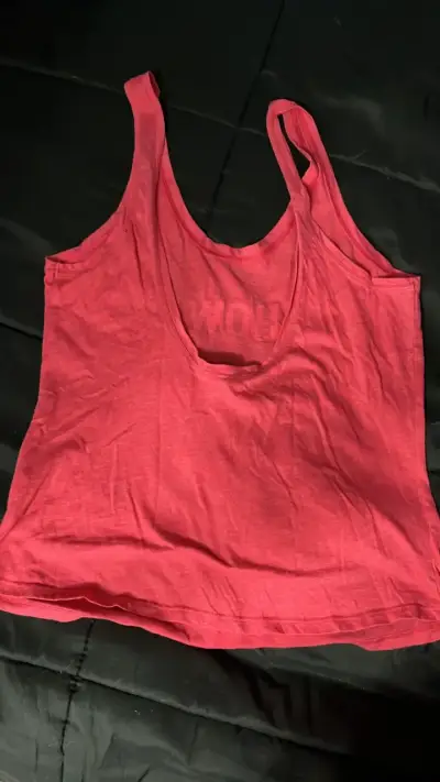 Polera sin mangas roja Victoria's Secret - miniatura 2