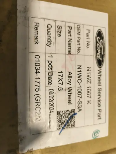 Llanta de aleación Ford 17x7.5 nueva - miniatura 1