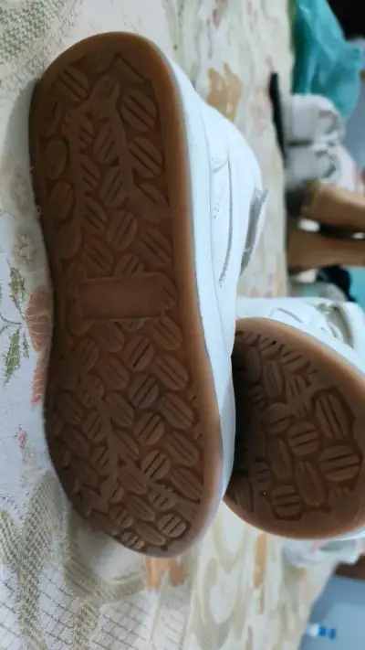 Zapatillas altas blancas de cuero Diadora - miniatura 3