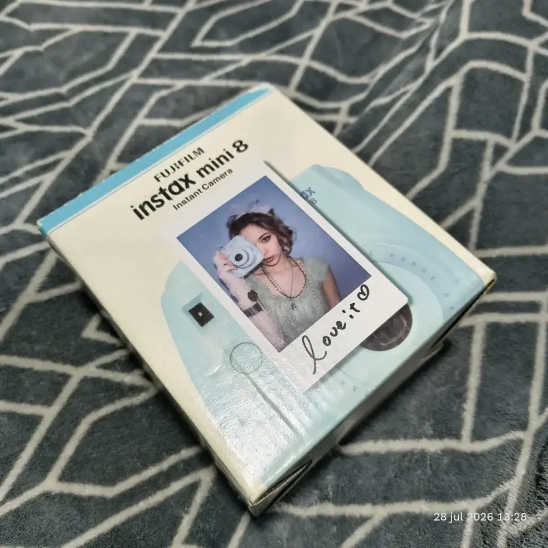 Cámara instantánea Fujifilm Instax Mini 8 azul - 1