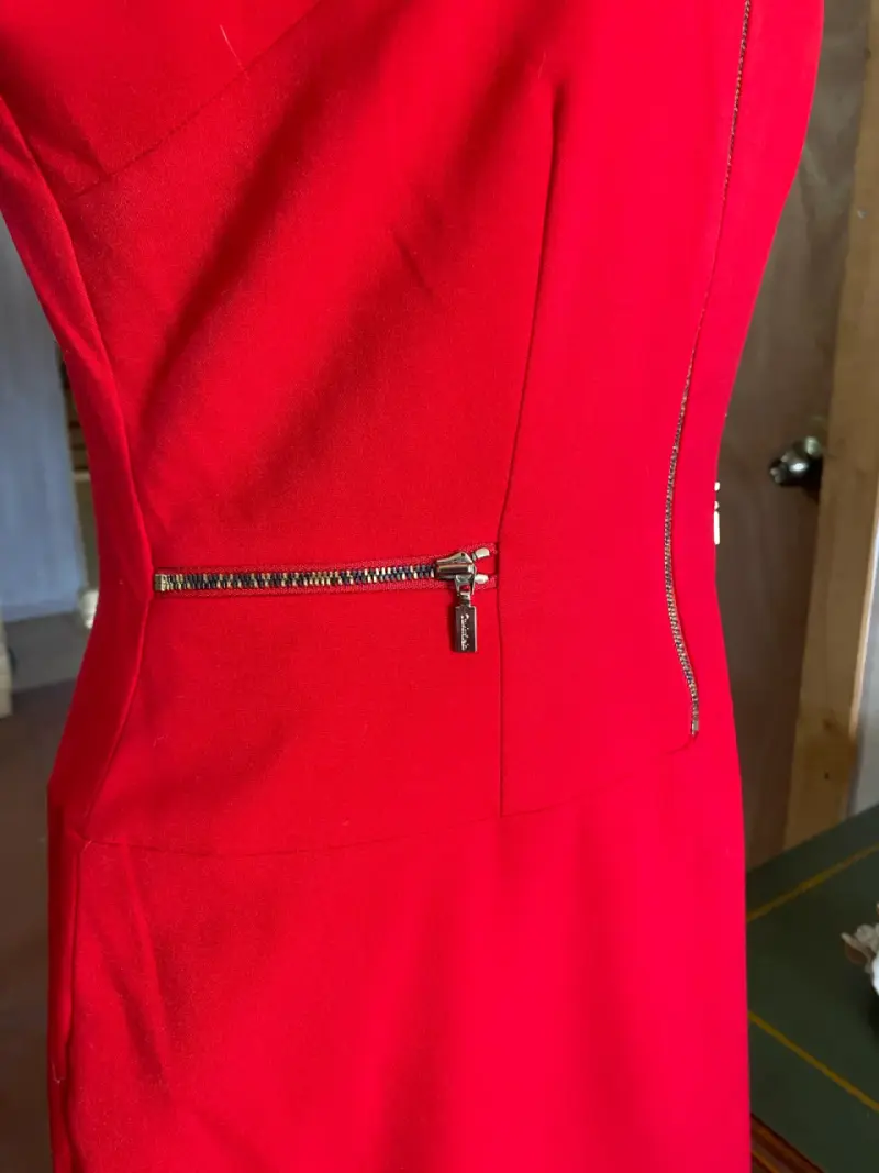 Vestido Calvin klein sin mangas con cierre frontal - 3