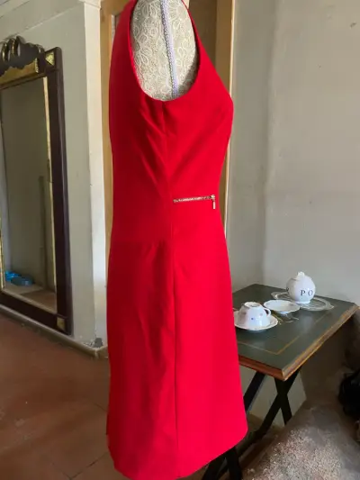 Vestido Calvin klein sin mangas con cierre frontal - miniatura 4