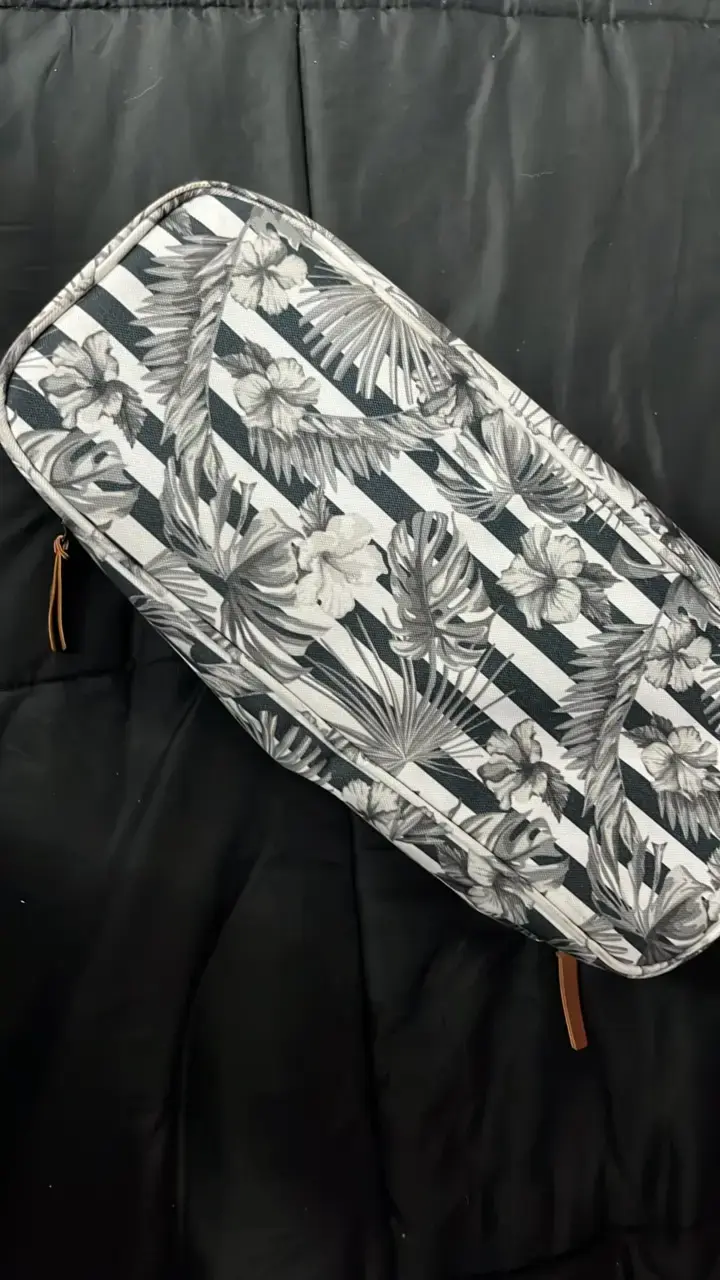 Bolso organizador de viaje con diseño floral - 3