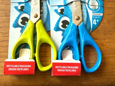 Pack x7 Tijeras escolares Maped 13 cm - miniatura 2