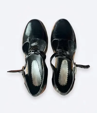 Zapatos de Plataforma Negros de Charol - miniatura 4