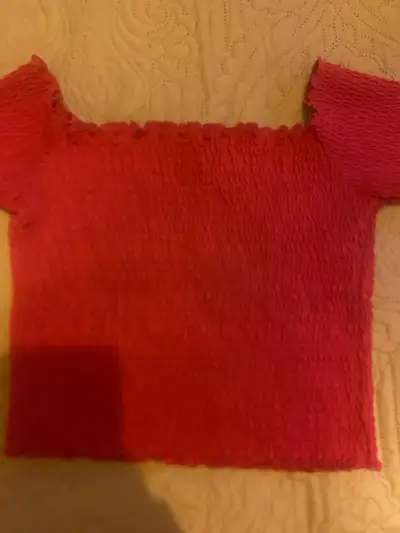 Top rojo de mujer Issimo talla M - miniatura 1