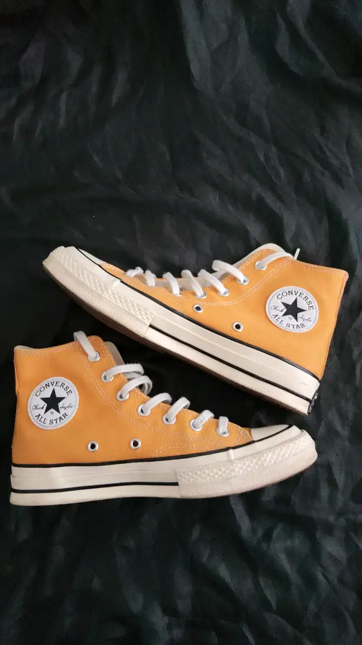 Zapatillas Converse All Star Chuck Taylor amarillas - 3