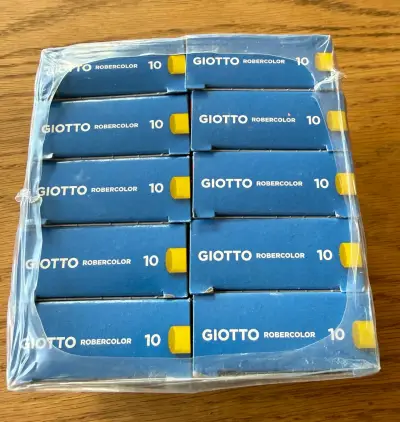 10 paquetes de Tizas de Colores Giotto Robercolor - miniatura 2